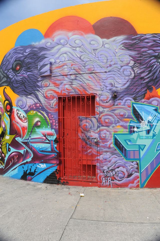 
Miami red door