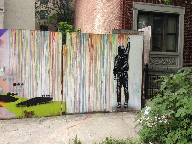 Brooklyn this Sunday, Graffiter Graffited