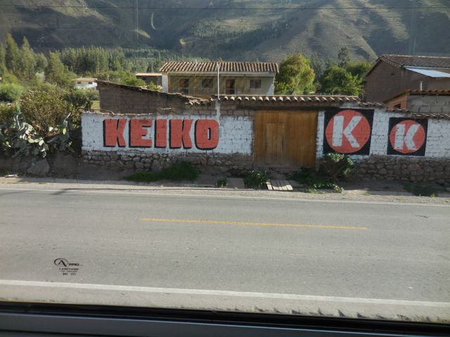 surprise, limited number of graffitis in the country side, only advertising for the 2016 presidential election.