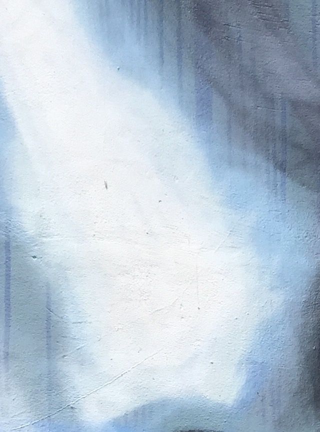 Wynwood, the painting is 50 times larger, just a small piece