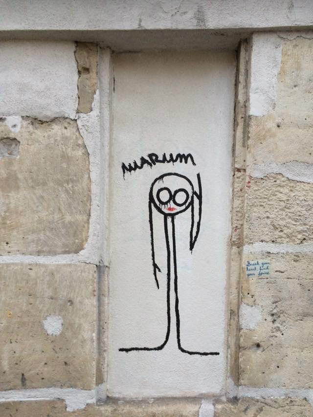 graffitis in Paris by Panonerpan