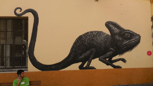 superb graffiti in Malaga