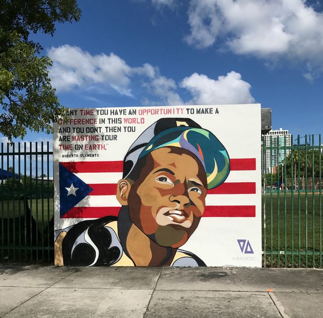 in Miami, Little Haiti (here Puerto Rico).