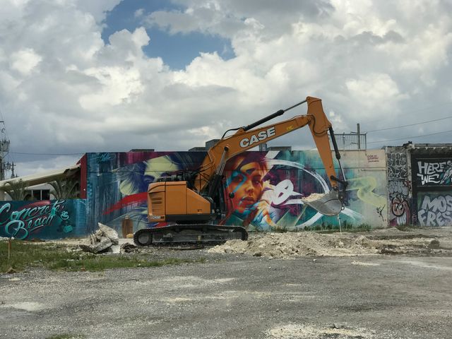 I know, graffitis are short-lived by definition, but when I see one beautiful piece of art destroyed for $$$, I feel bad.